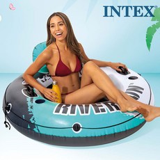 INTEX 리버런1 튜브 135cm 58825, INTEX리버런1튜브(민트), 1개
