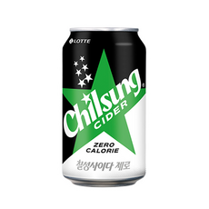 롯데 칠성사이다 제로, 355ml, 1개