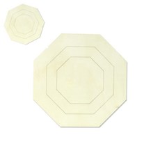 사땨 나무 리스틀 3종세트 팔각판 인테리어소품 원목팔각큐브 트레이조각