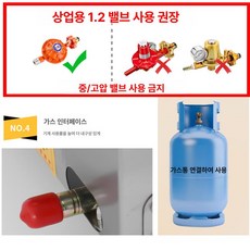 분식 핫도그 감자 업소용 소형튀김기, 1.2 대유량 저압 밸브 압 밸브 사용, 기본 색상
