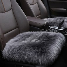 [무배]희망 프리미엄 롱테일 호주 천연양털 시트방석, 화이트, 1개