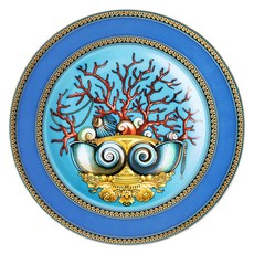 VERSACE 海洋寶藏餐盤, 1個, 混合色