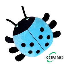 칠성 무당 벌레 인형 모형 32cm 42cm 봉제인형 실내 장식, 블루, 1개