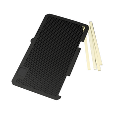 JINUNO CRF300 水箱護網 霧黑一體成形 機車水箱保護網 防撞耐用, 1套