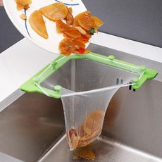 음식물처리 싱크대부착 거름망(화이트) sav+2971tv
