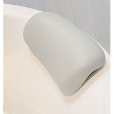 방수 PU 욕조베개 부드러운 욕실 쿠션 목욕 편의용품 반신욕용품 미끄럼방지 안전용품, 욕조 베개 A4 연그레이, 1개
