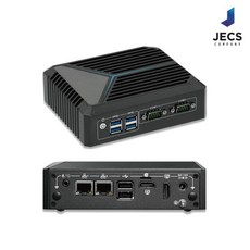 [젝스컴퍼니] 산업용미니PC JECS-N100M 인텔N100, WIN10, 128GB, 8GB, 블랙