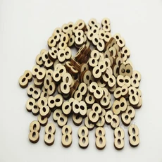 208pcs 8set 26 영어 알파벳 문자 나무 번호 가구 장식 예술 편지 디지털 디스플레이, 11 number 8, 01 10mm--15mm 208pcs