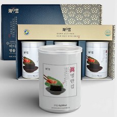 해아람 명란김 캔김 선물세트 42g 3캔, 1개