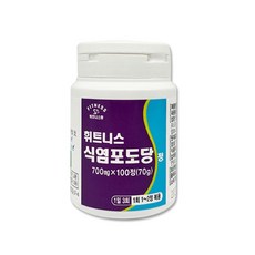 휘트니스팜 식염포도당정, 1개, 100정 1개, 100정