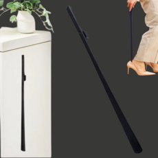 스파코라 마그네틱 자석 롱사이즈 구두주걱 63cm, 블랙, 1개
