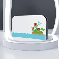 스위치2독케이스 OLED 하드케이스 독스테이션커버 스탠드 충전기 보호쉘 DOCK CASE, For Switch 2, I