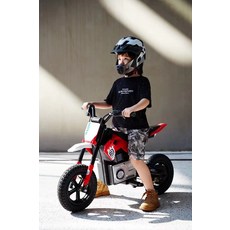 대형 어린이 전동 오토바이 충전식 휠체어 탑승 가능 대형산악 오프로드 차량, 1개, A. 레드