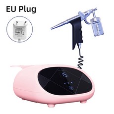 VLVEE 휴대용 고압 얼굴 수화 3단계 조정 얼굴 미용 관리를 홈 모이스춰 라이징 스프레이 건, [01] pink-EU Plug