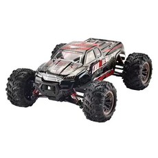 Starwayer RC카 고속 몬스터 트럭 오프로드 4WD 레이싱 고속 리모트 컨트롤 카 1:16 드리프트 차량 성인 완구 소년 선물, 빨간색-배터리_2개, 1개