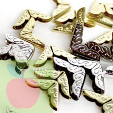 AP 어린이책만들기 북아트용코너캡, 금(소)