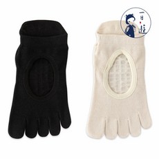 NicoFun 愛定做 2雙 腳背簍空止滑瑜伽襪 淺口隱形襪 矽膠防滑 室內皮拉提斯襪 (女襪22-24.5cm)