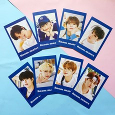 【精品推薦】55张stray kids小卡 ODDINARY新专辑 方灿 李旻 浩徐 彰彬 黄铉辰 明信片 收藏小卡, M款小卡-8張, 1個