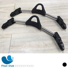 浮兒樂 專業潛水 開口式蛙鞋後帶 不鏽鋼彈簧帶 快卸扣, L,單條