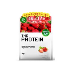 자프로 프로틴 1kg 딸기맛 유청 단백질 비타민 11종 함유, 1개