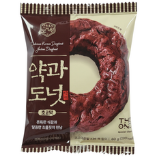 더원 약과도넛 초코, 20개, 60g