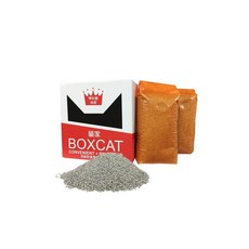 Boxcat 紅標無塵礦砂, 1個, 頂級紅標無塵砂 單包 2.75kg, 2.75L, 無香2