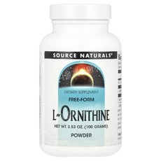 소스 내추럴스 L-오르니틴 엘오르니틴 Ornithine 100g, 1개
