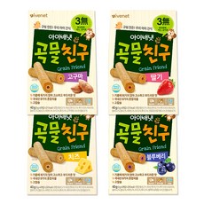 아이배냇 곡물친구, 블루베리, 40g, 10개