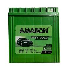 AMARON 愛馬龍免加水汽車電池, 1個