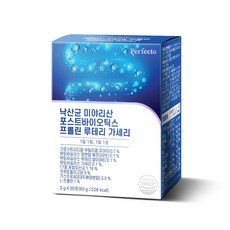 퍼펙토 낙산균 포스트바이오틱스 프롤린 루테리 가세리 30p, 60g, 1개