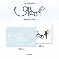 RESCENE (리센느) - 미니앨범 2집 Glow Up [QR VER.] [2종 중 1종 랜덤발송], 중복 X