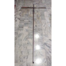 泓展工藝坊 台灣製 白鐵 T字桿 帥旗桿 頭旗桿, 內寬：二尺六（新版無兩側圓頭）