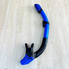 潛鯨 乾式呼吸管 浮潛全乾式呼吸管 不進水 浮潛神器 自由潛水 水肺, 新款-寶石藍