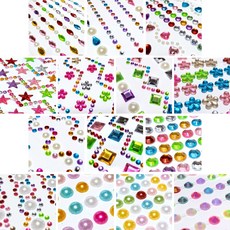 (무배+당일배송)한푹 보석스티커(랜덤5개), 단품