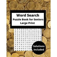 (영문도서) word search puzzle books for seniors large print: word find puzzle book funny word search adu... Paperback, Independently Published, English, 9798414865827
