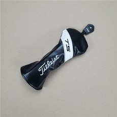 TS 드라이버 우드 유틸 헤드 커버, 1개, 블랙