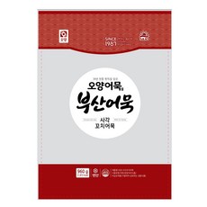 사조오양 부산어묵 사각꼬치 어묵 960g x 10봉 1박스, 10개