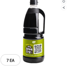더본 빽쿡 백종원 만능 장아찌 간장 소스, 1.5L, 7개