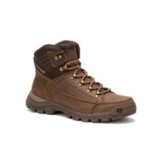 CAT THRESHOLD HIKER 防水徒步行旅靴 中筒短靴 休閒工作健走鞋, 咖啡色 725960,US10 / 28CM