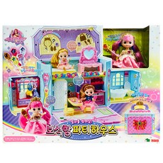 [영실업 시크릿쥬쥬 열쇠를 찾아요 보석함 파티하우스, 혼합색상, 1개