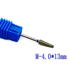 매니큐어용 다이아몬드 네일 드릴 비트 기계 액세서리 큐티클 클린 밀 커터 젤 제거 1 개, 14 4-13M