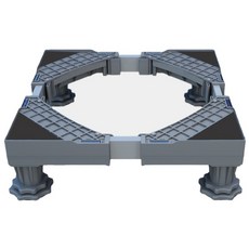 세탁기 받침대 싱글프레임 4다리, 1개