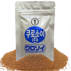 쿠로소이 저지방고단백 구피 사료, 1호, 1개, 40g