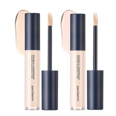 [1+1] 페리페라 더블 롱웨어 커버 컨실러, 포슬린+페어, 2개