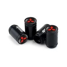 랜서 코디아 아웃랜더 이클립스 금속 자동차 휠 타이어 밸브 캡 스템 케이스, 4. C-Black, 1개