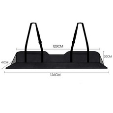 라이프 이지 뒷좌석 평탄화 확장보드 차박매트 2세대, 블랙