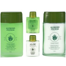 남성 알로에 추출물 한정 스킨로션 화장품 세트, 1세트
