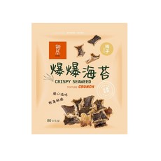 胡同 元氣爆爆海苔 (梅子) 脆皮海苔 80公克, 80g, 1個