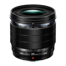 OM 디지털 솔루션 M.Zuiko ED 20mm F1.4 프로 렌즈 블랙, OM 디지털 솔루션 M.Zuiko ED 20mm F1.