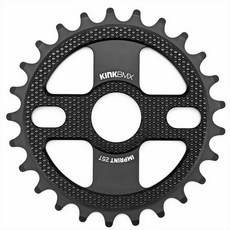 I.H BMX KINK IMPRINT SPROCKET 齒盤 極限單車/街道車/BMX/特技腳踏車/地板車, 黑色,25T, 1個